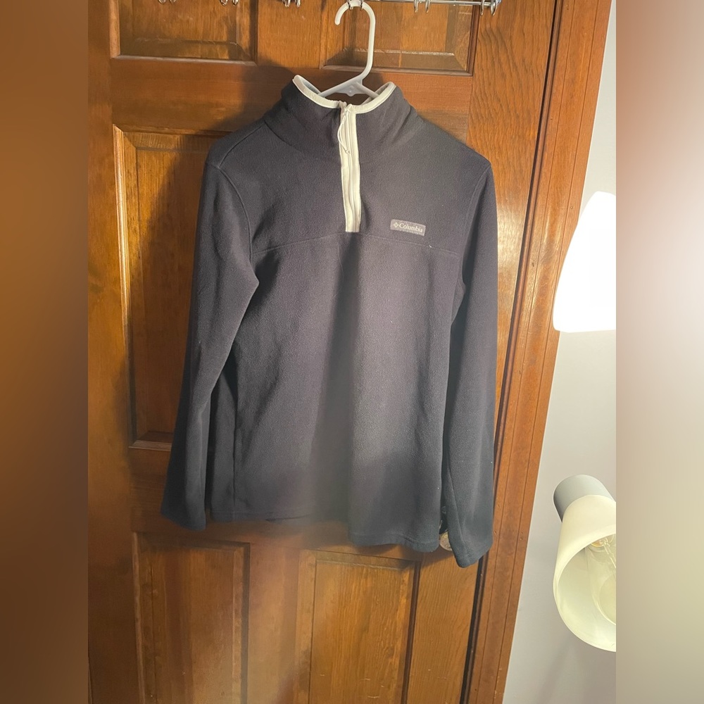 Women’s MEDIUM Columbia Quarter-zip Fleece